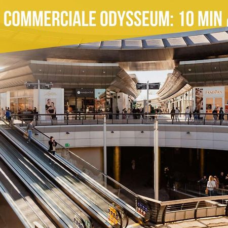 Amja Proche Clinique Saint-Roch Apt 3 Chambres 3 Salles De Bain Parking Gratuit Ideal Famille Groupe Coworking 10 Min Centre Ville 10 Min Plage 5 Min Sortie Autoroute Montpellier Luaran gambar